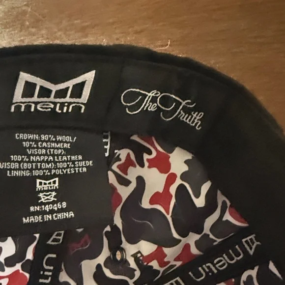 Melin “The Truth” Hat with 'The Hype is Real' Embroidery - Picture 7 of 9